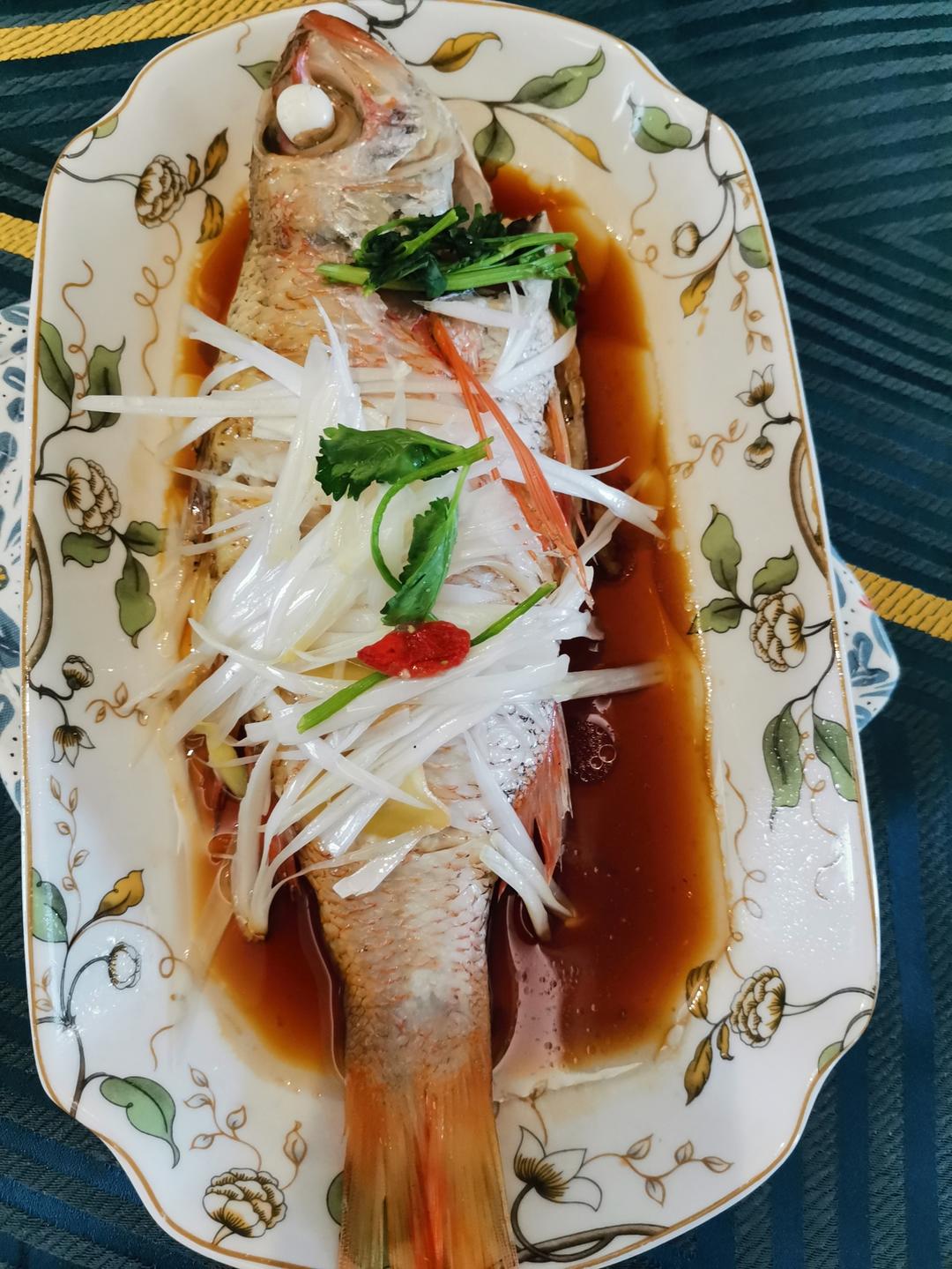 清蒸鱼（桂鱼、鲈鱼、多宝、鳊鱼均适用）