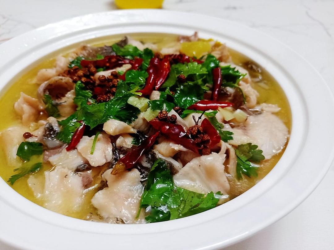 酸菜鱼家常酸汤版