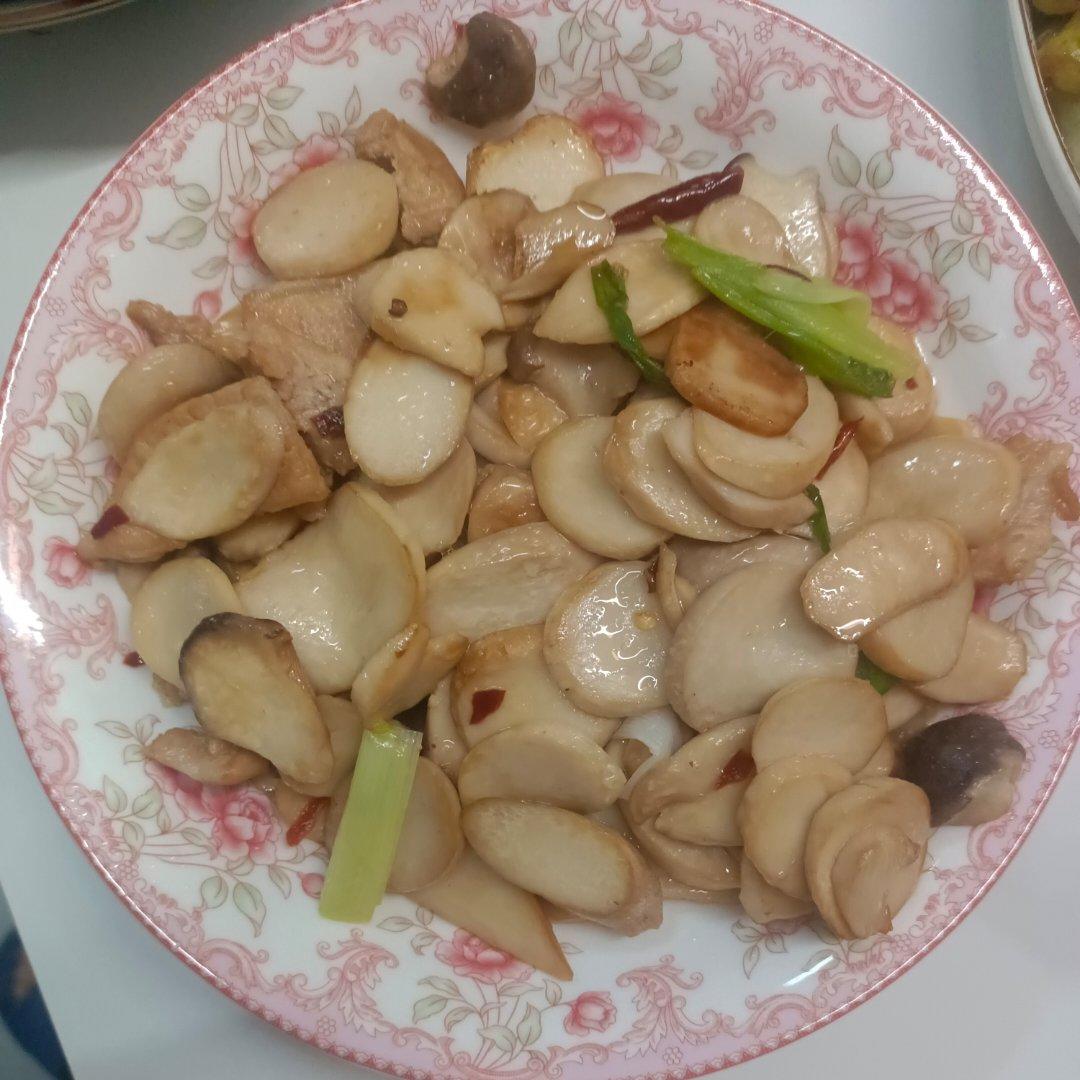 杏鲍菇炒肉片