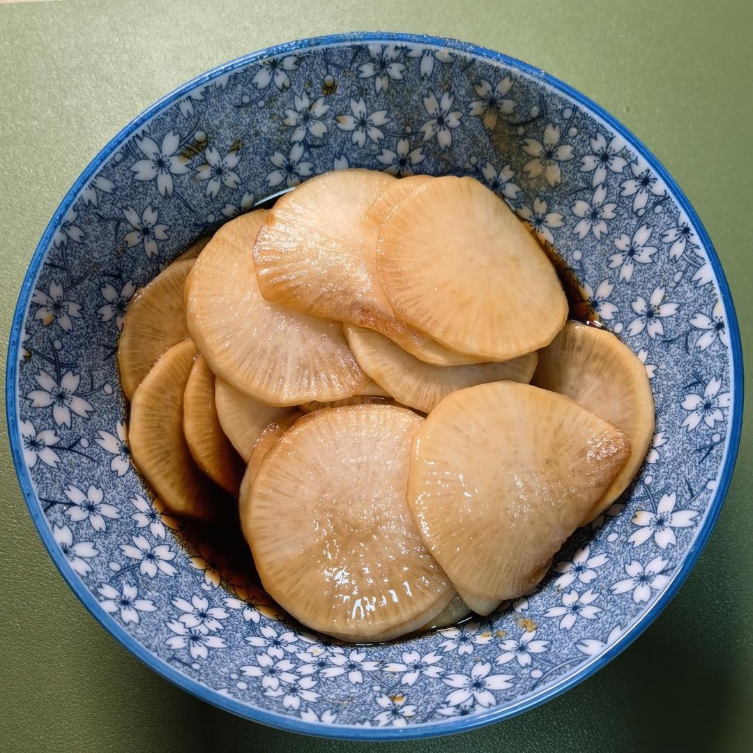 酸辣脆爽的萝卜，当零食都非常好