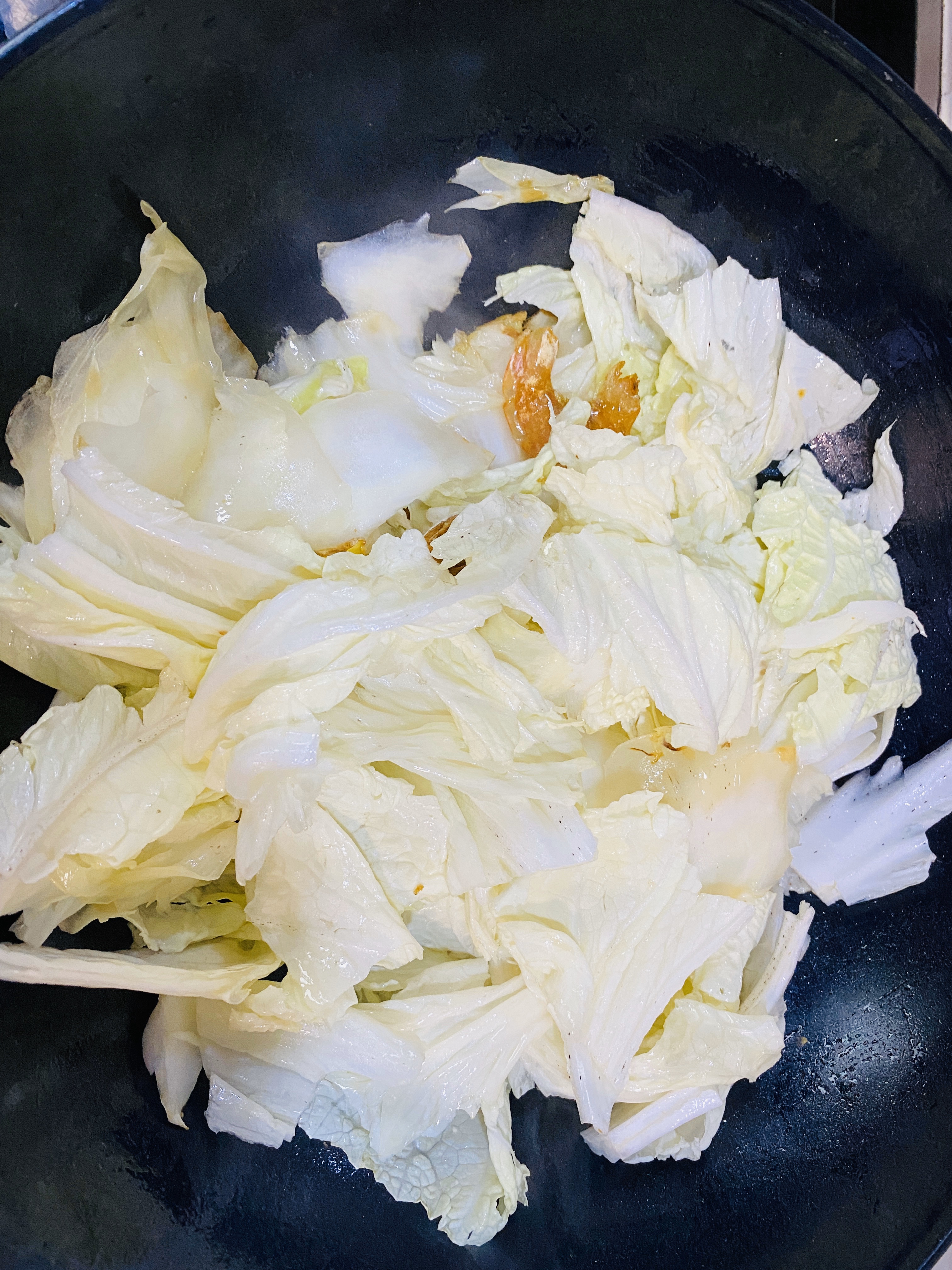 暖心❤️虾干🦐烧白菜豆腐的做法 步骤7
