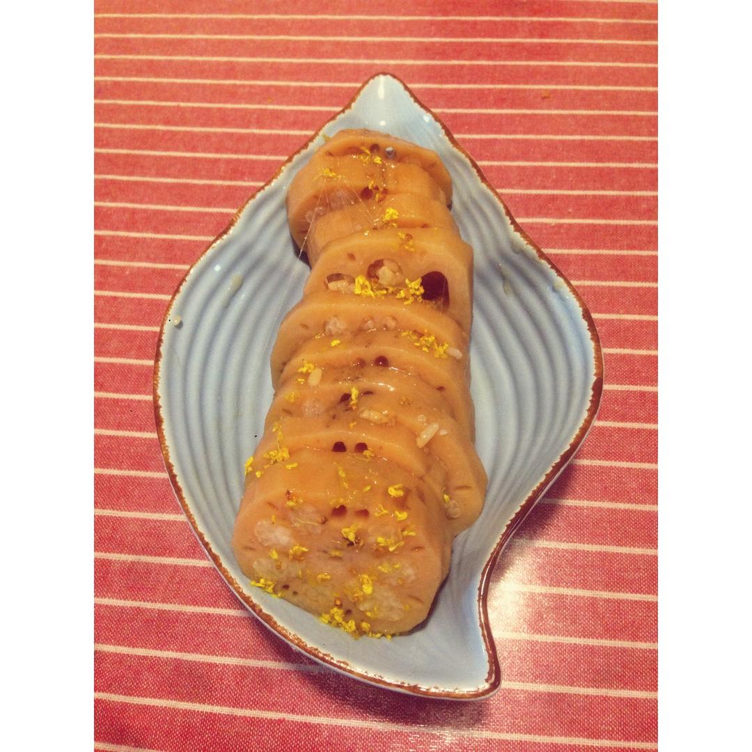 桂花糯米藕