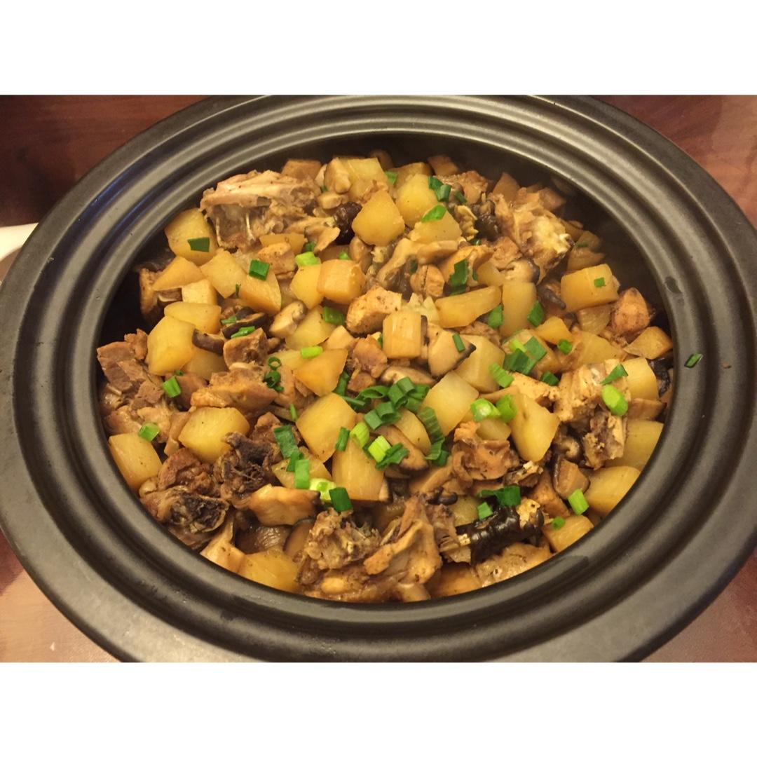 塔吉锅土豆焖鸡