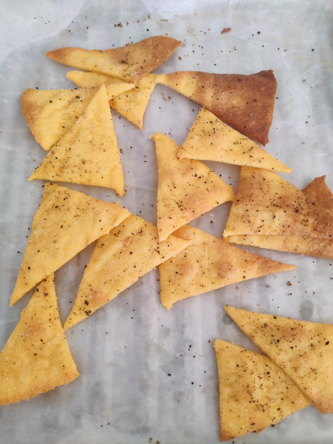 烤玉米片、健康低卡零食、追剧标配😄