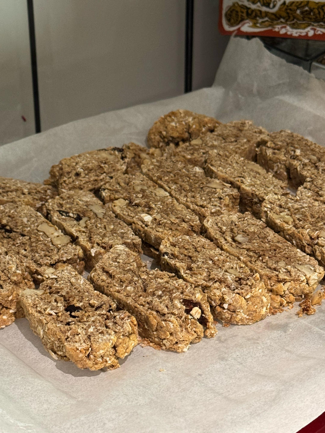 【健康零食】燕麦坚果意式脆饼
