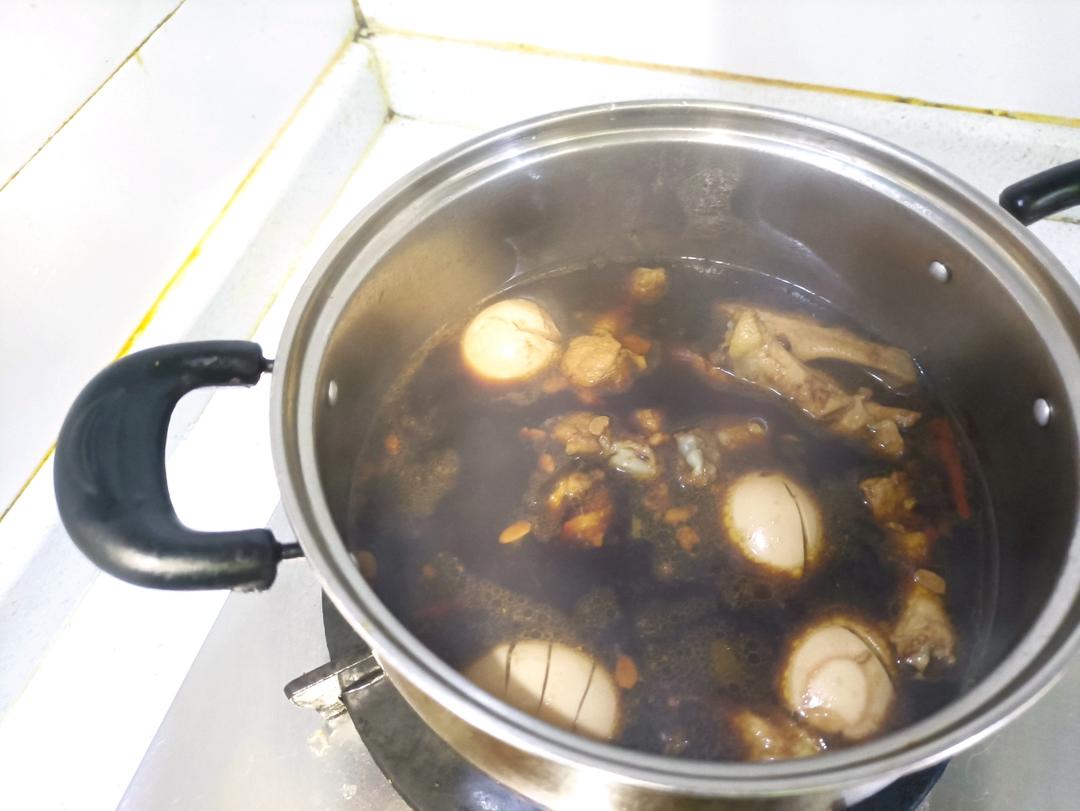 爆好吃的卤鸡腿 卤蛋❗电饭煲 炒锅都可以做~