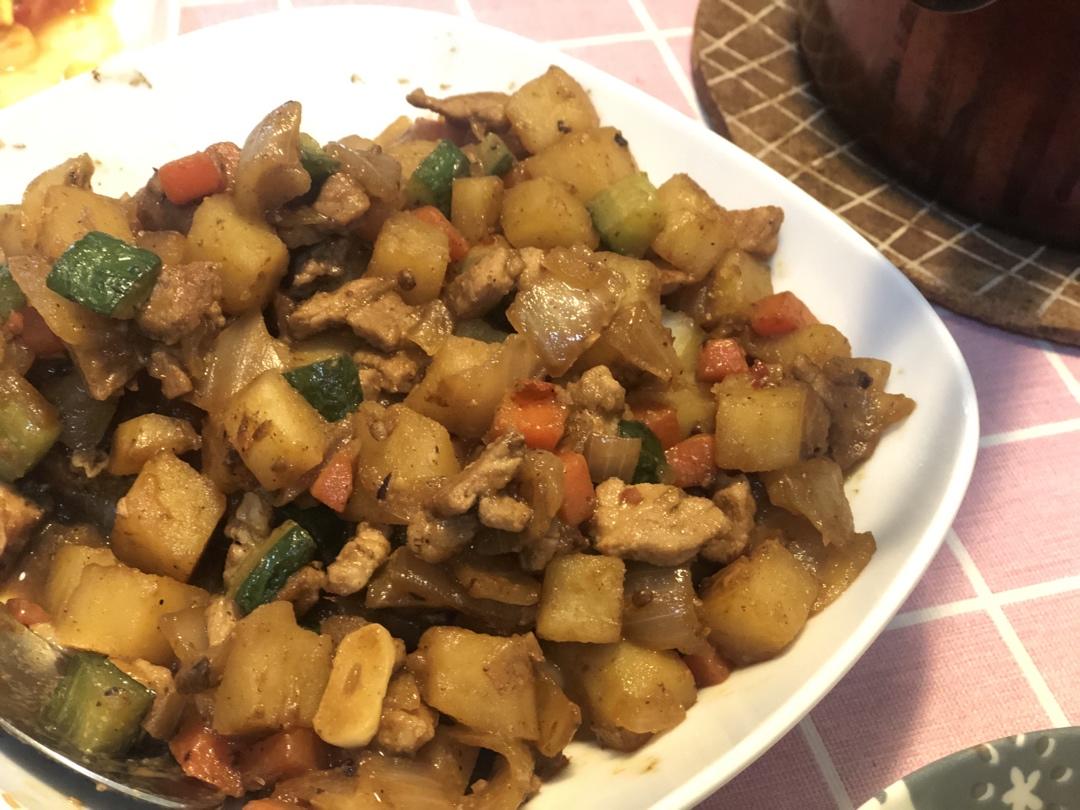 北京风味炒三丁