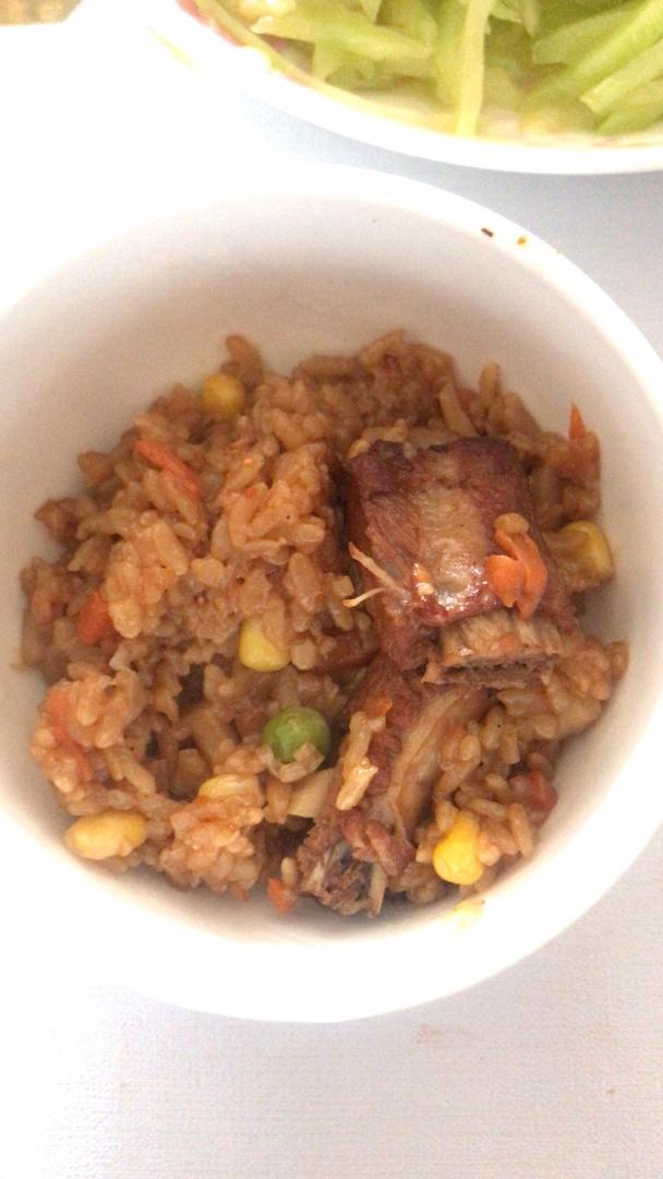 电饭锅版排骨焖饭