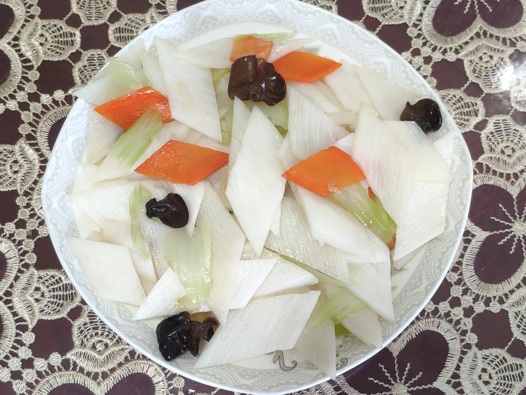 清炒山药的做法