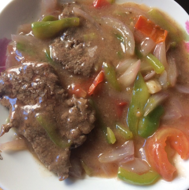 黑椒牛排