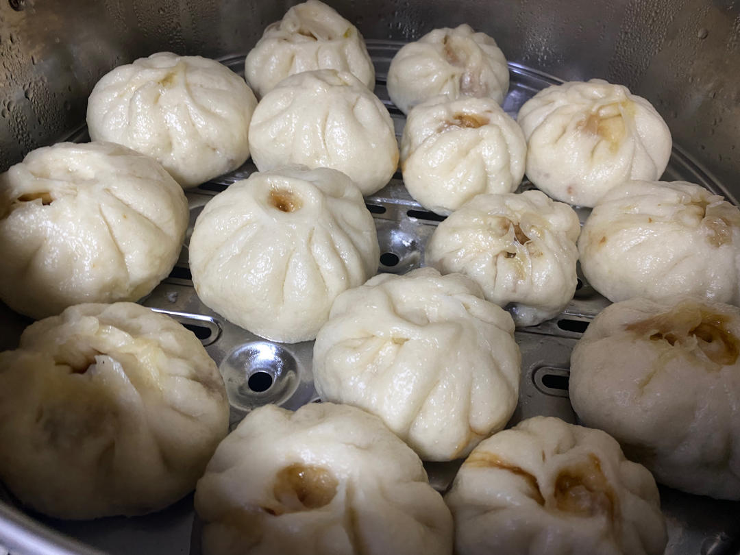 好吃多汁的肉包子肉馒头【步骤超详细】