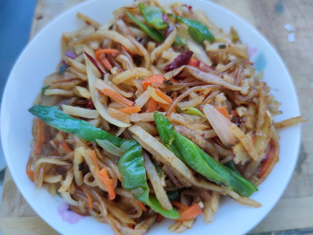 素炒饼