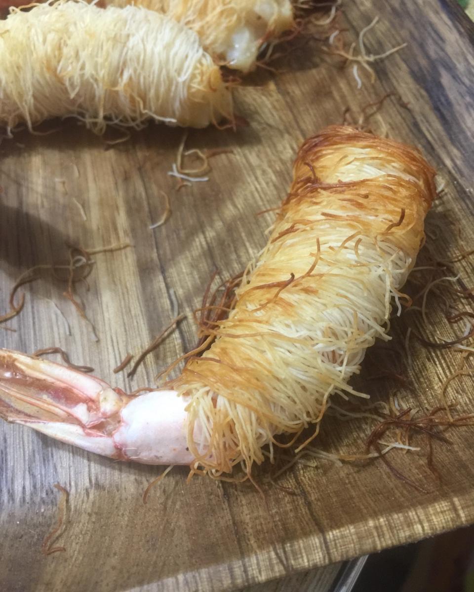 中餐厅千丝万缕虾