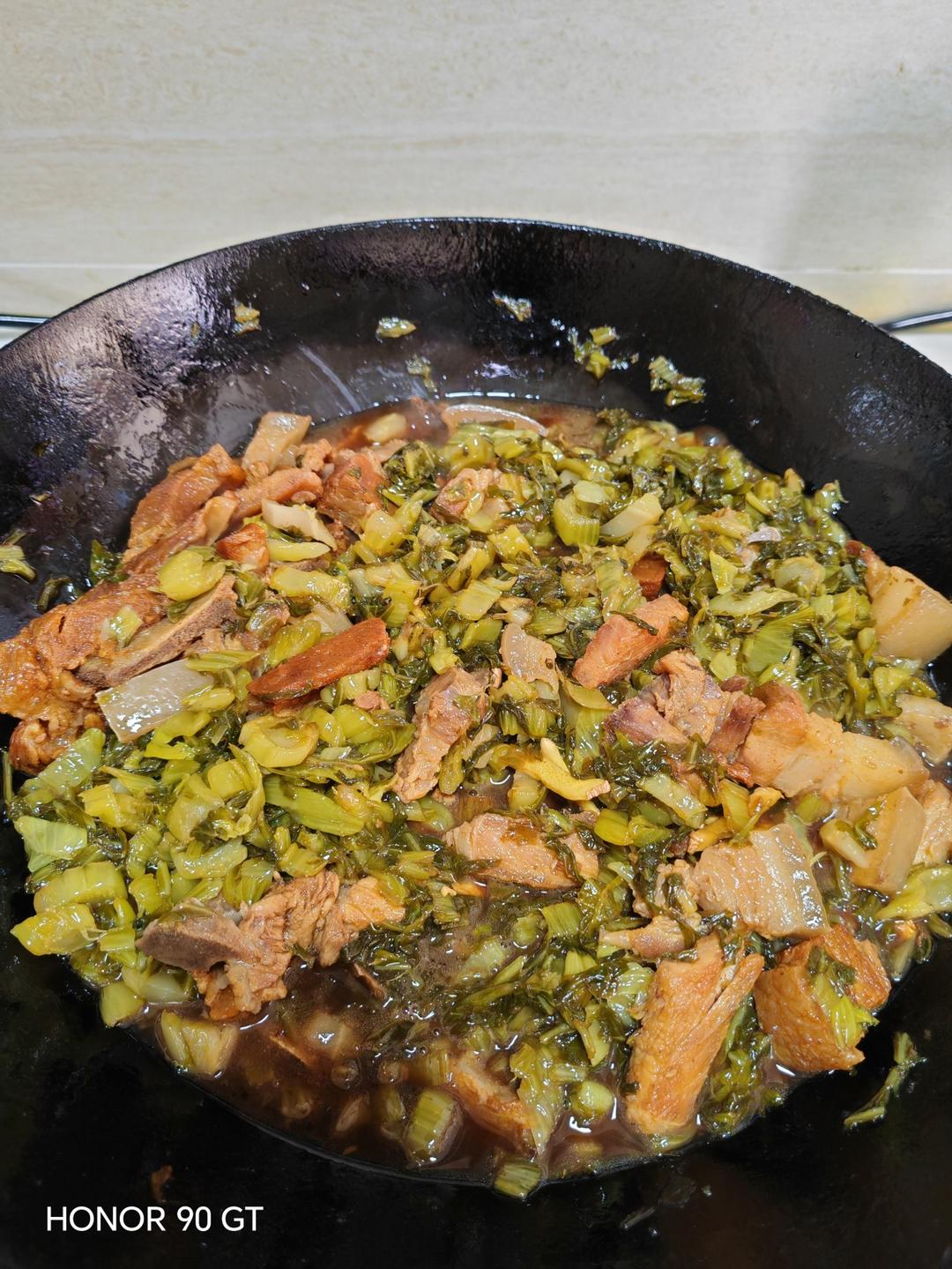 酸菜五花肉的做法