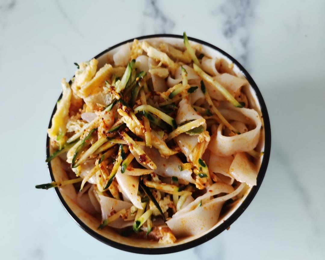 冰镇凉皮的做法