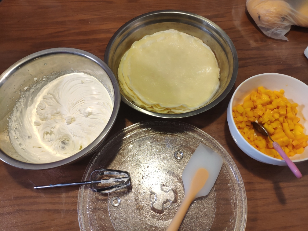 千层奶油蛋糕（杰儿美食方子）的做法 步骤8