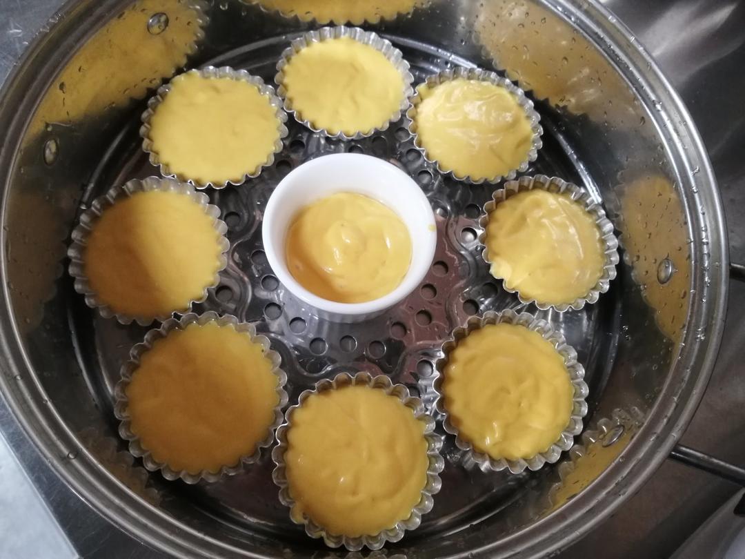 蒸蛋糕（不用打发蛋清）