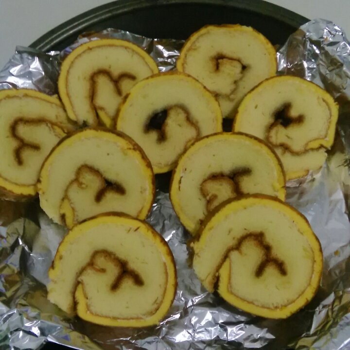 虎皮蛋糕卷