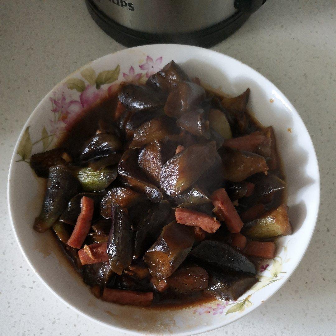 红烧肉沫茄子