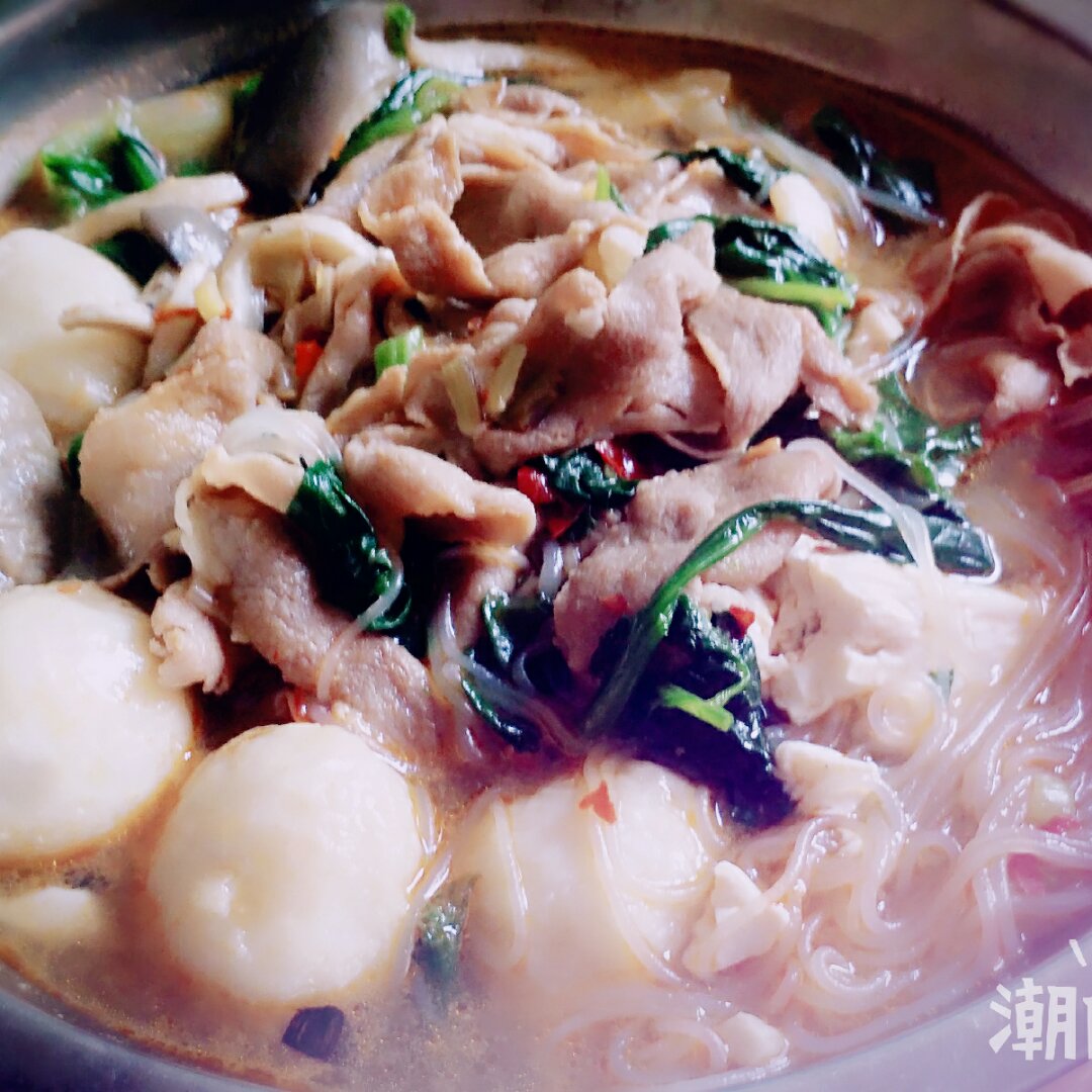 冒什锦(家常版麻辣烫)