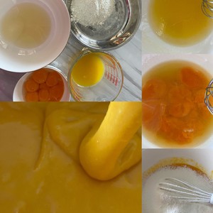 温润松软橙香戚风蛋糕的做法 步骤2