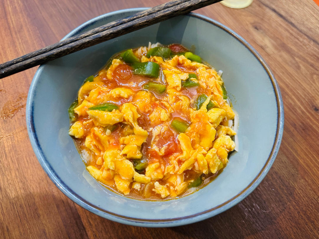 番茄鸡蛋打卤面