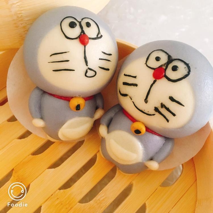 卡通馒头（机器猫）--原创