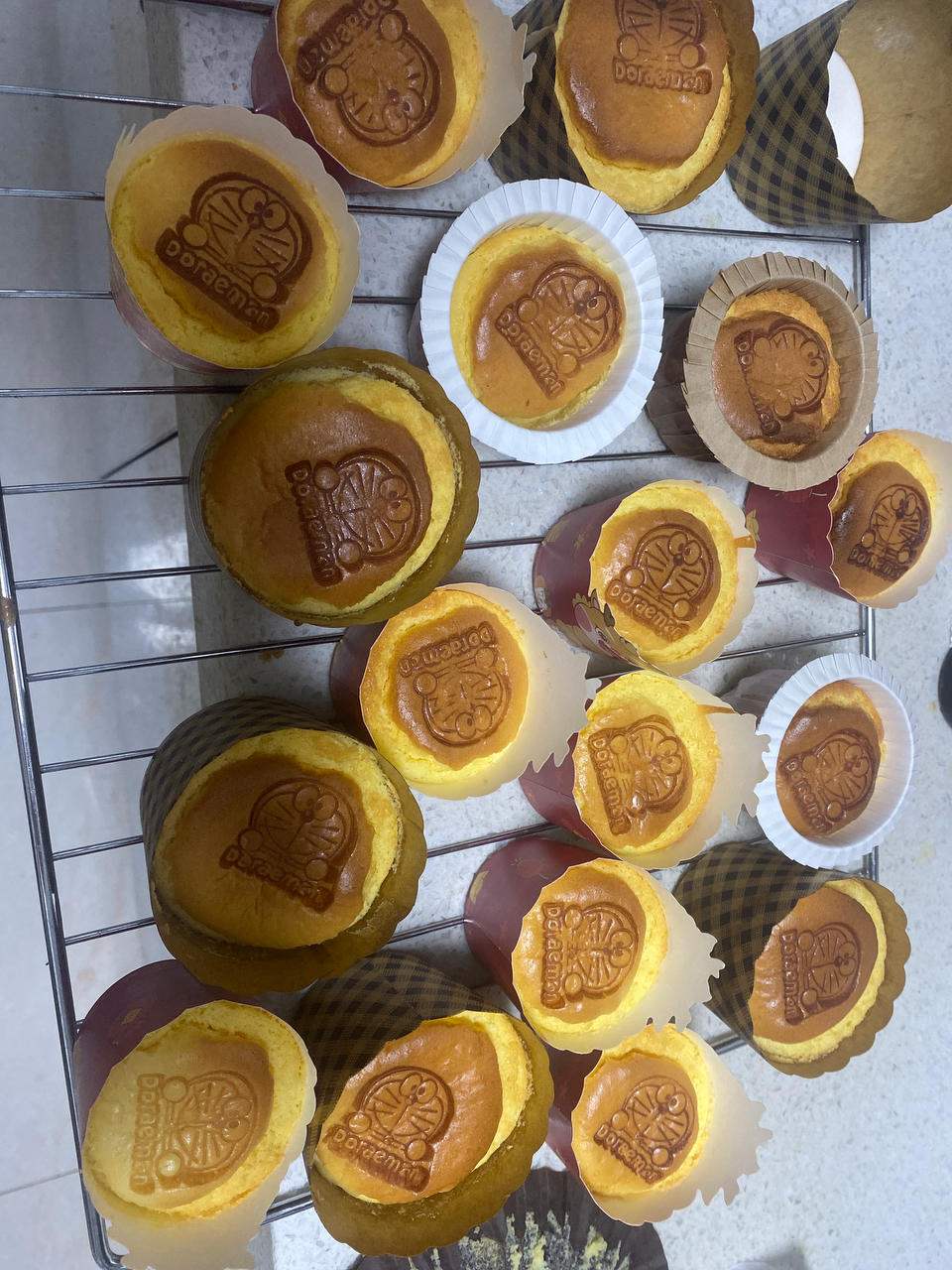 轻乳酪芝士纸杯蛋糕