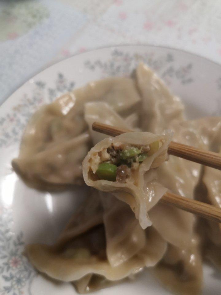 海参豆角饺子