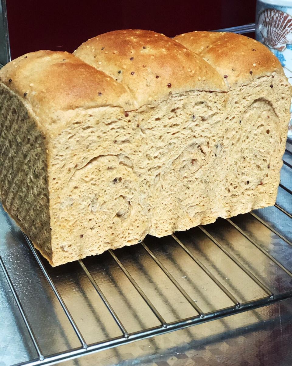 100%纯全麦藜麦吐司 波兰种