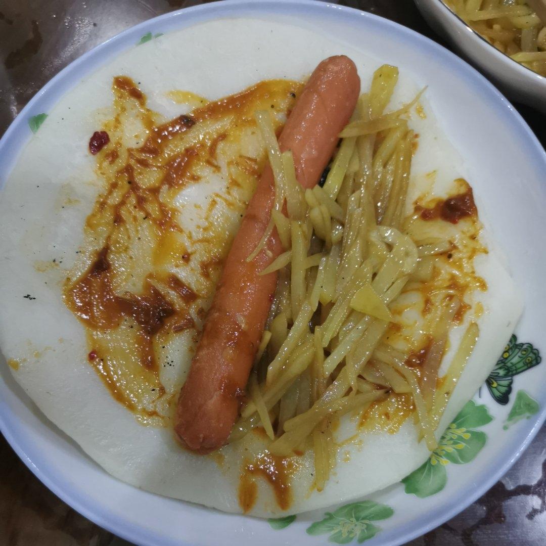 云南烤饵块粑粑