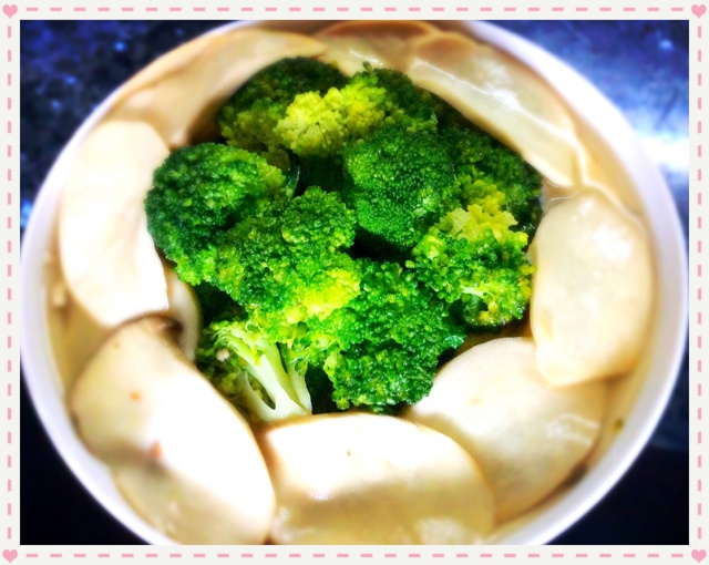 杏鲍菇炒西兰花