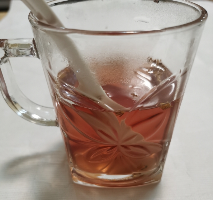 紫苏生姜血橙蜂蜜饮的做法
