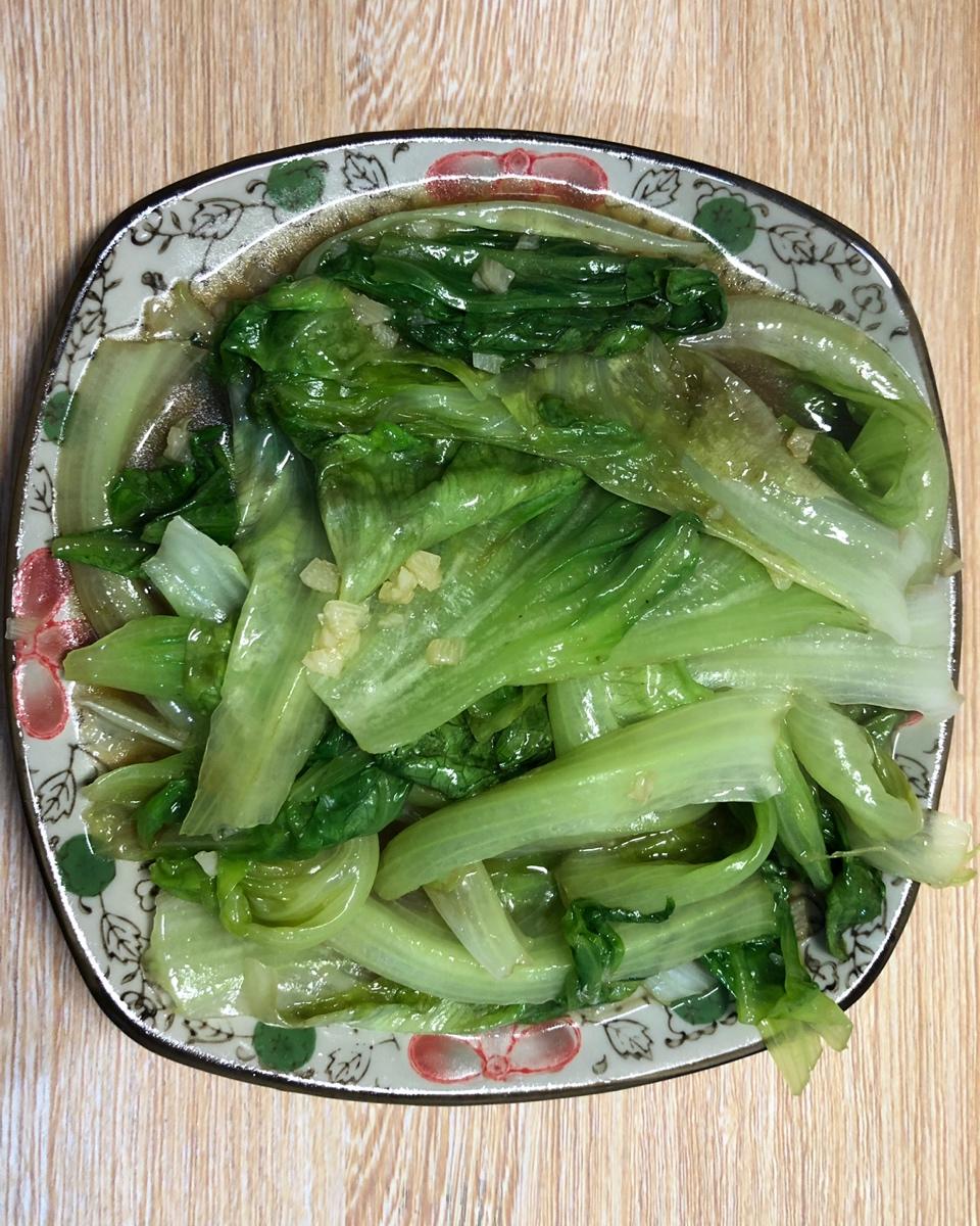 懒人蚝油蒜蓉生菜