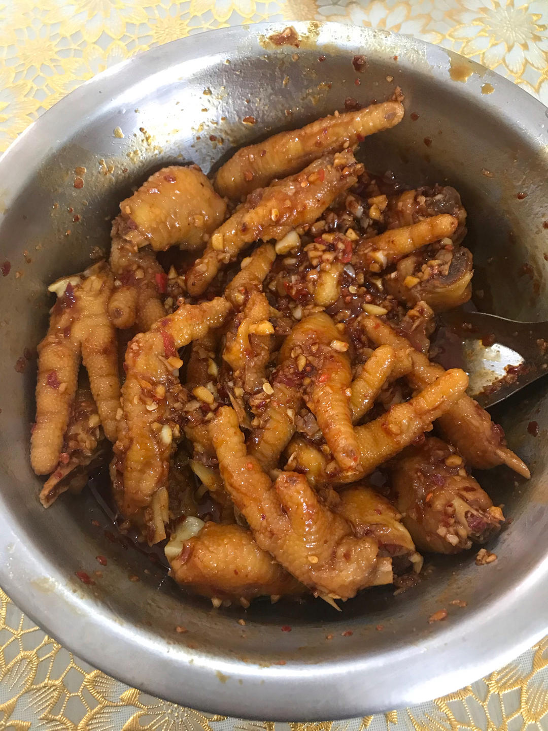 卖了十几年鸡爪的阿姨教我做的蒜香鸡爪
