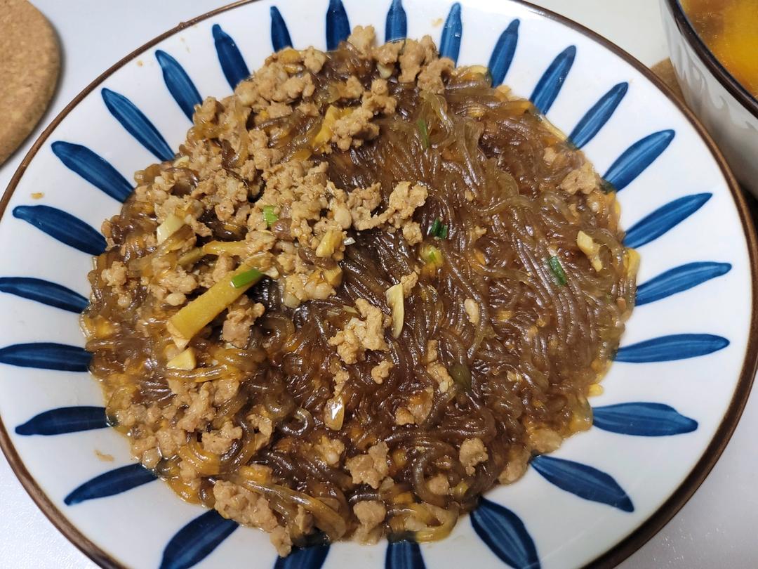 蚂蚁上树(肉末炒粉丝)超下饭‼️十分钟搞定