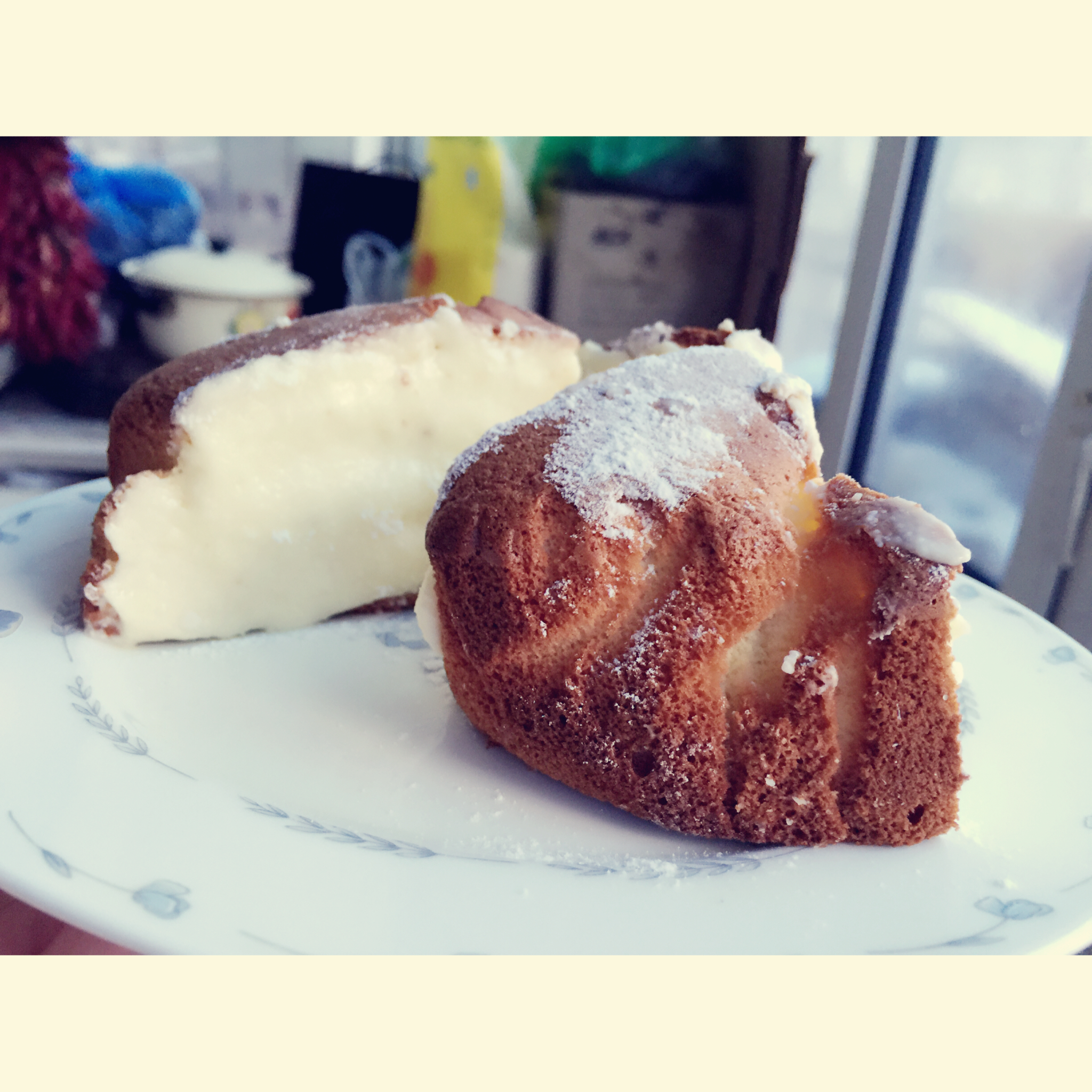 奶酪海绵蛋糕<超红奶酪包的软妹!>