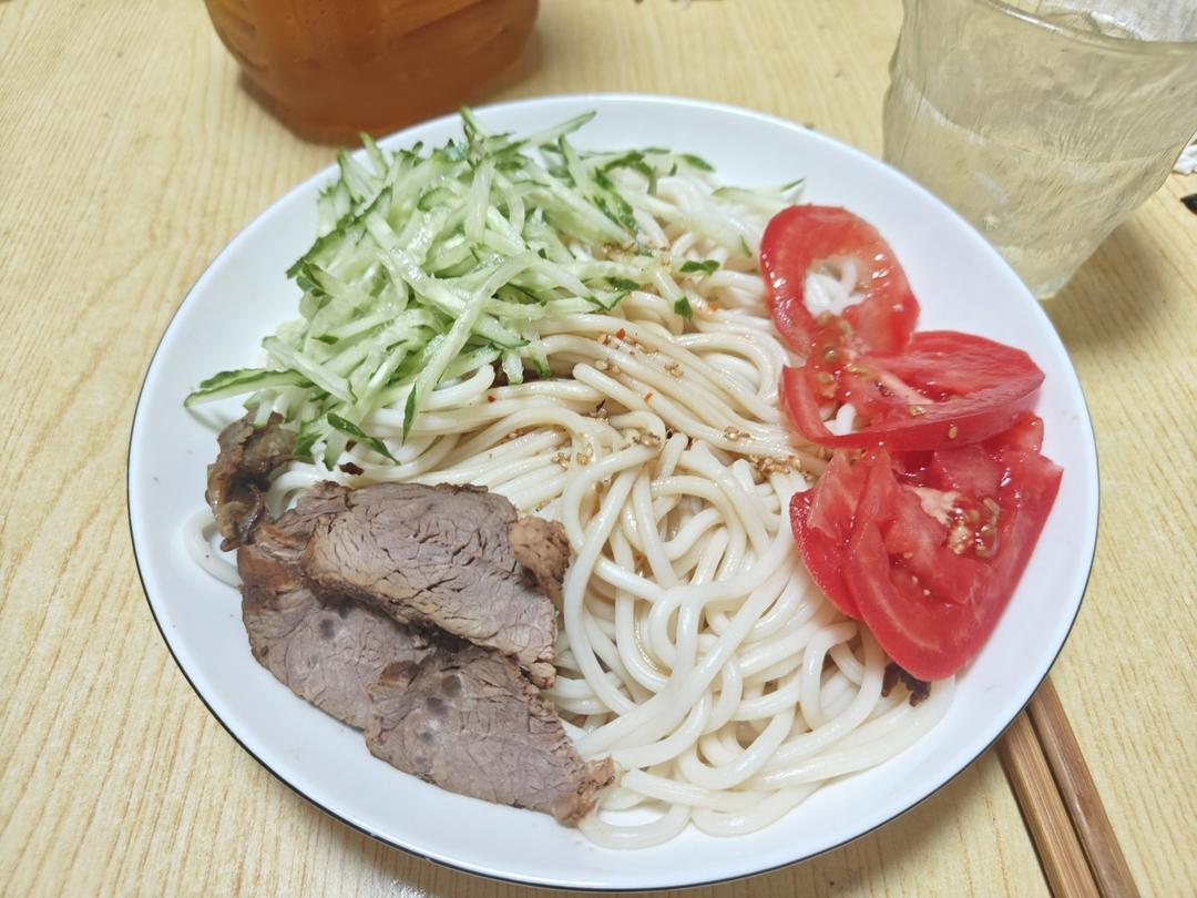 (减肥必备)快手低脂版兰州牛肉凉面