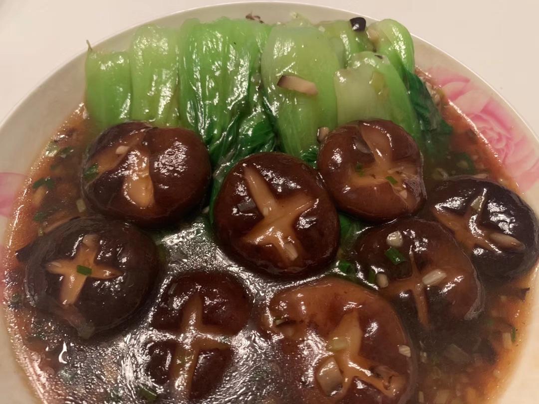 蚝油香菇小油菜