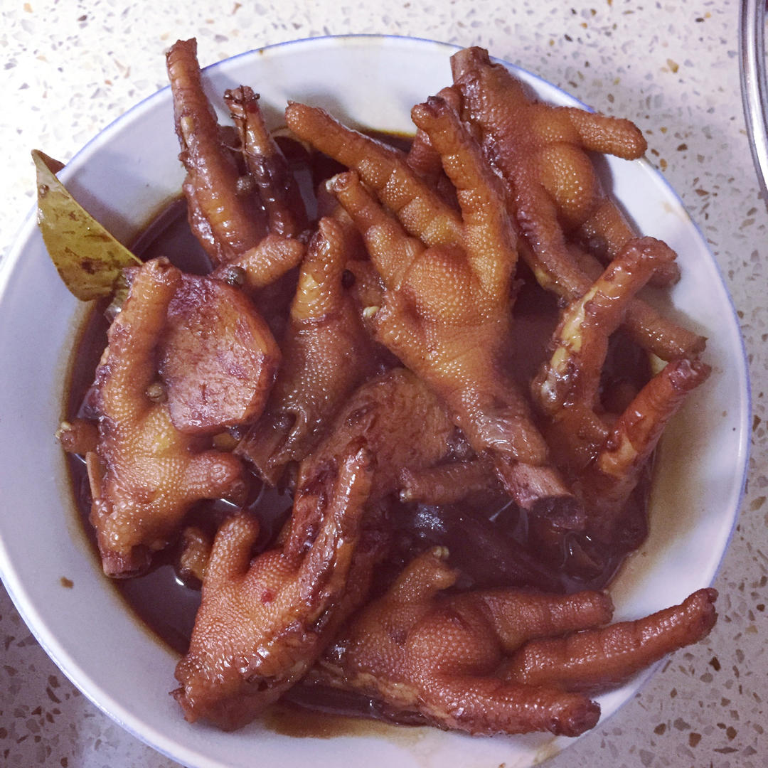 香辣卤鸡爪