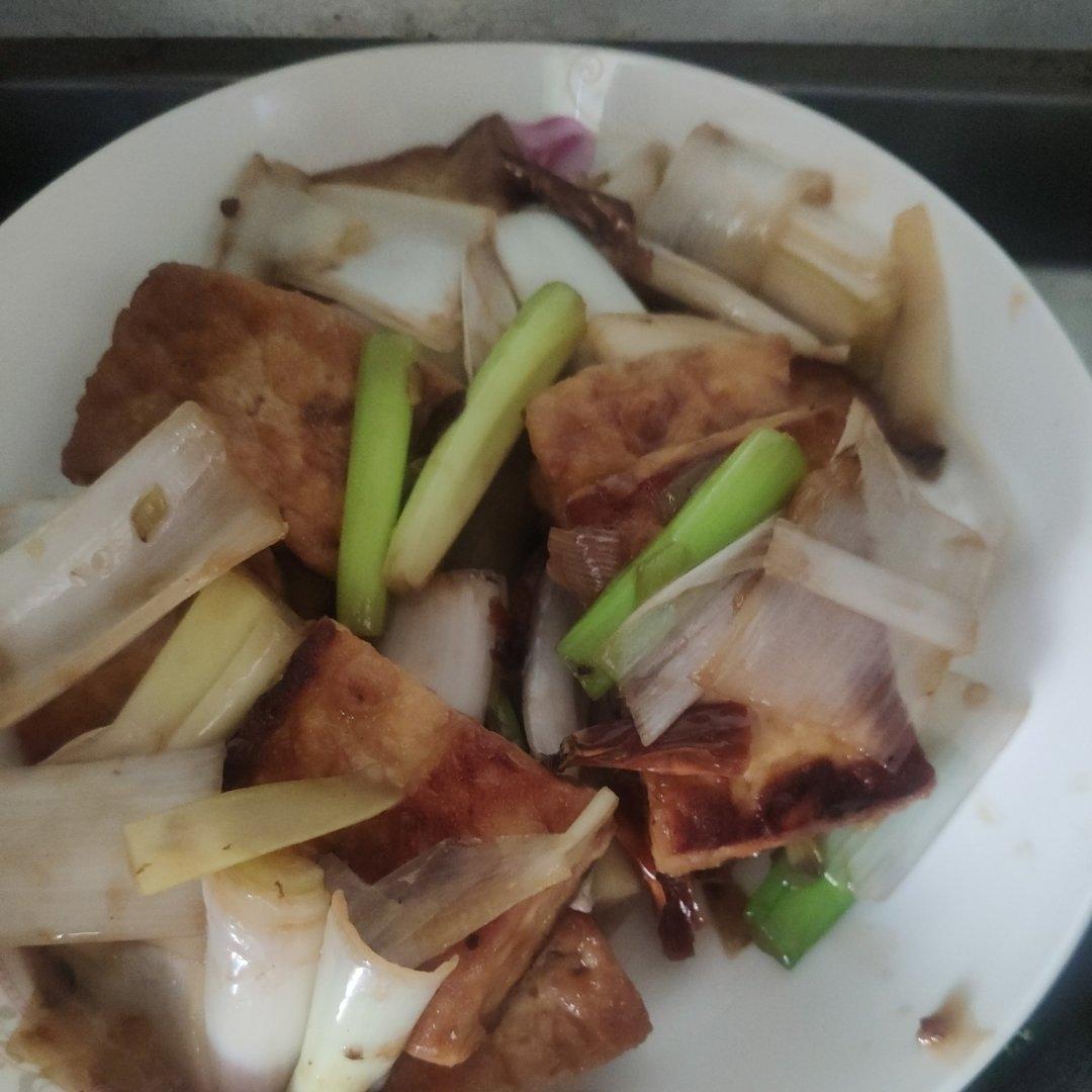 大葱烧豆腐