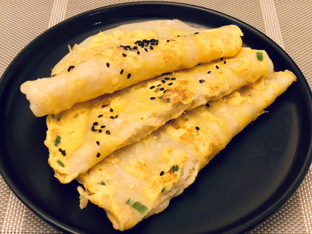早餐鸡蛋饼 学生早餐必备 快手又营养 附细节视频详解