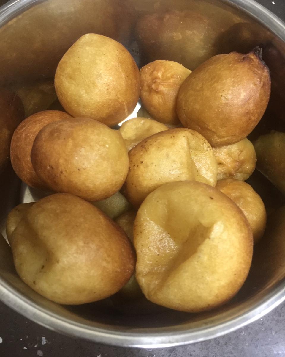 高妹qx6c做的广式空心煎堆