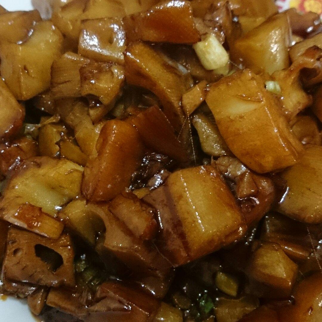 糖醋藕丁