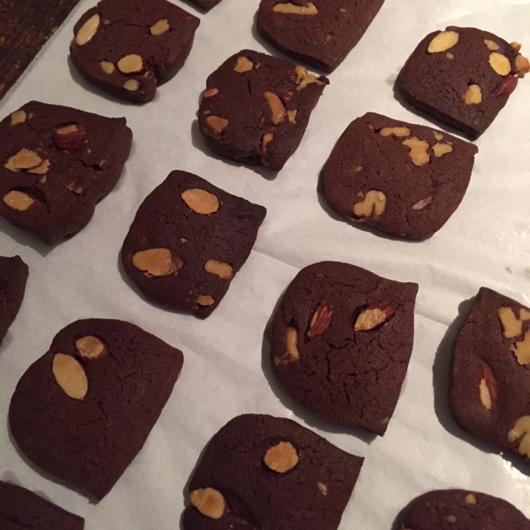 巧克力坚果饼干