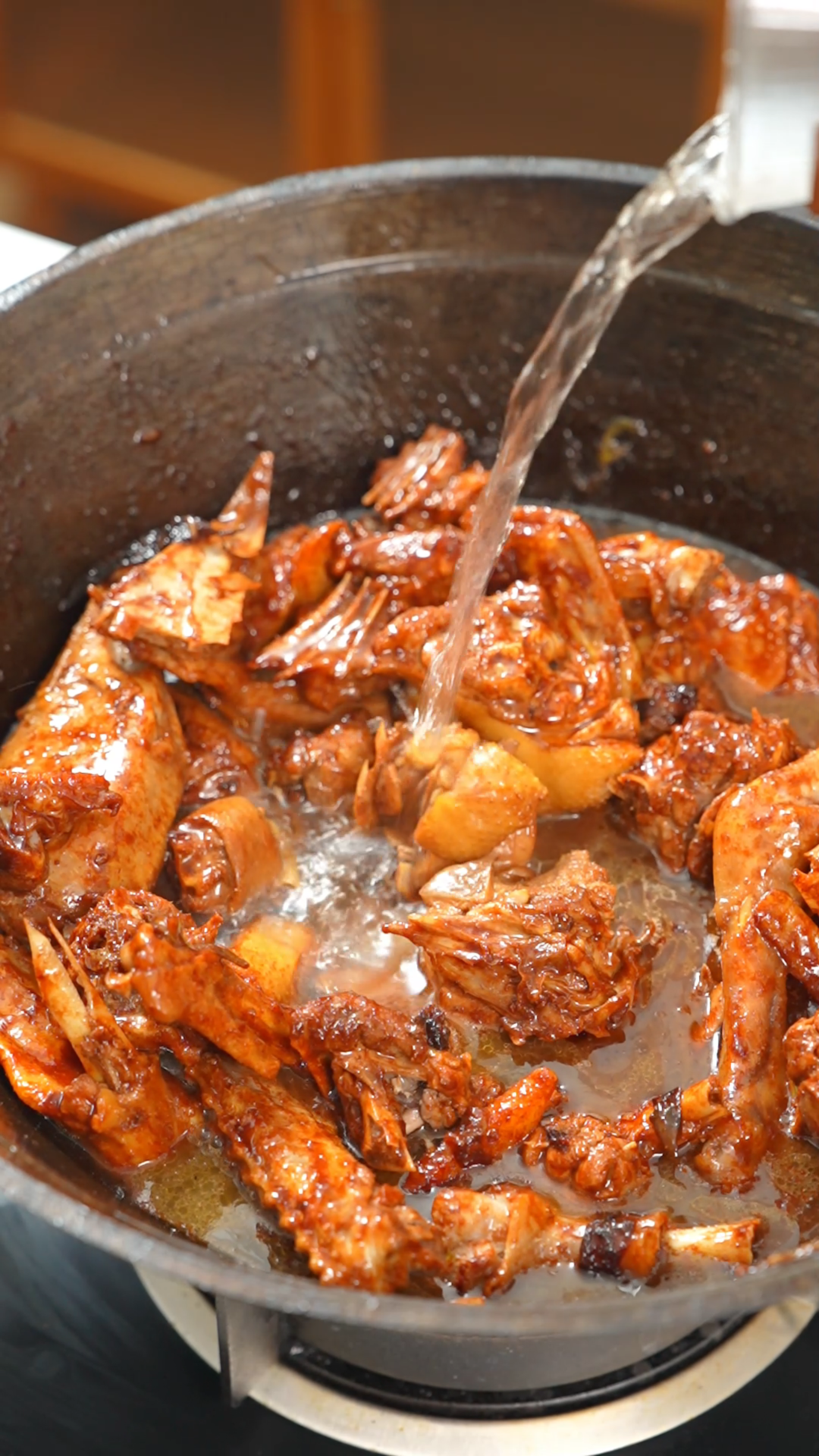 铁锅炖大鹅的做法 步骤5