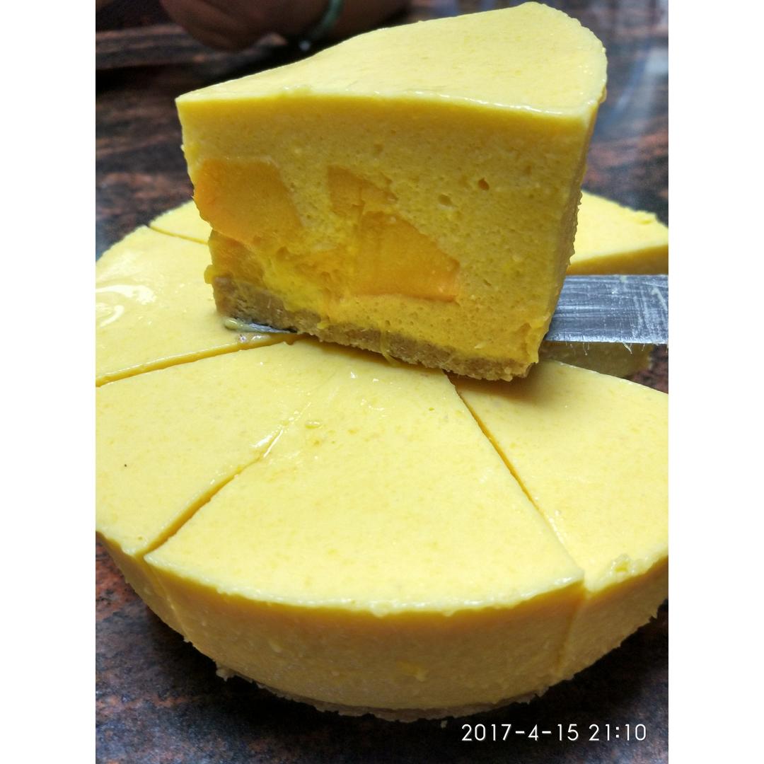 【视频】芒果慕斯（6寸） | 含镜面果胶配方