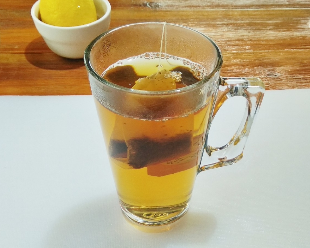 懒人超简单柠檬红茶的做法 步骤3