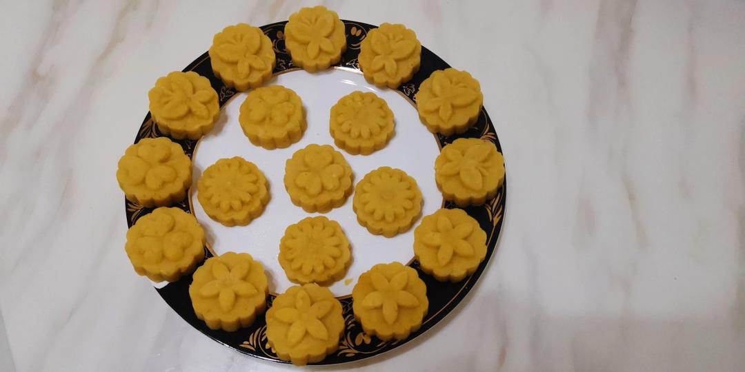 奶香绿豆糕（无豆腥味，超快手不麻烦）