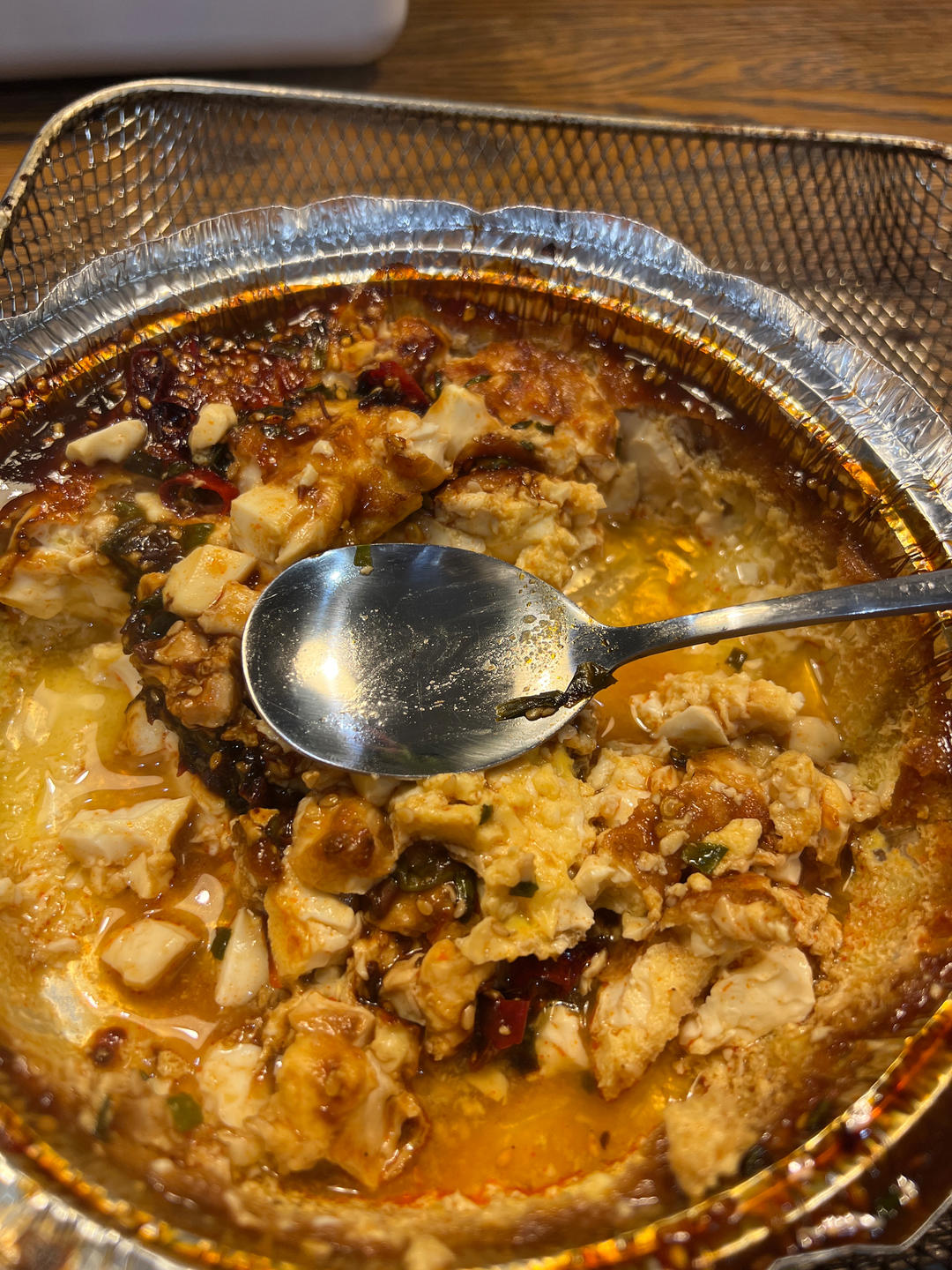 （掉秤神器）空气炸锅豆腐+鸡蛋